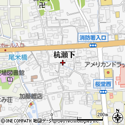 長野県千曲市杭瀬下201周辺の地図