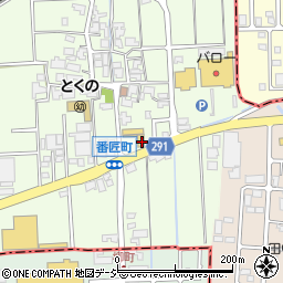 石川県白山市番匠町156-1周辺の地図