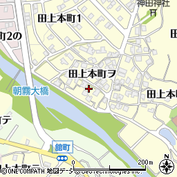 石川県金沢市田上本町ヲ34周辺の地図