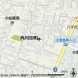 栃木県宇都宮市西川田町981周辺の地図