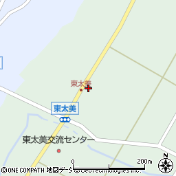 富山県南砺市土生新343周辺の地図