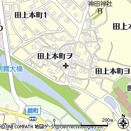 石川県金沢市田上本町ヲ30周辺の地図