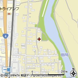 栃木県宇都宮市川田町1300周辺の地図