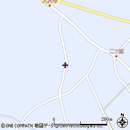 長野県大町市平二ツ屋2531周辺の地図