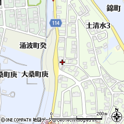 石川県金沢市土清水3丁目19周辺の地図