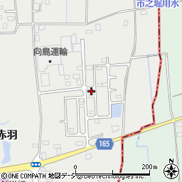 栃木県芳賀郡市貝町赤羽3785-91周辺の地図