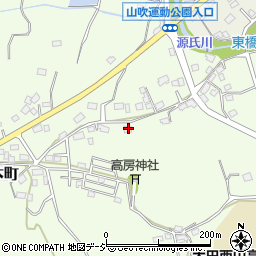 茨城県常陸太田市稲木町1018周辺の地図