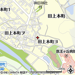石川県金沢市田上本町ヨ2周辺の地図