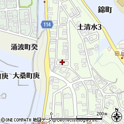 石川県金沢市土清水3丁目15周辺の地図