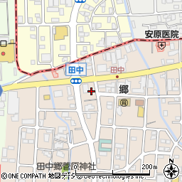 上田株式会社　白山出張所周辺の地図