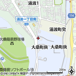 石川県金沢市大桑町庚218周辺の地図