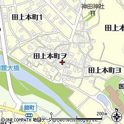 石川県金沢市田上本町ヲ30-1周辺の地図