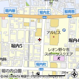 一五茶屋周辺の地図