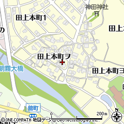 石川県金沢市田上本町ヲ31周辺の地図