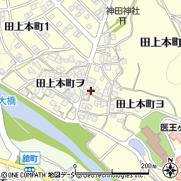 石川県金沢市田上本町ヲ79周辺の地図