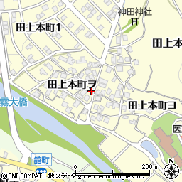 石川県金沢市田上本町ヲ77周辺の地図
