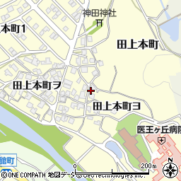 石川県金沢市田上本町ヨ1周辺の地図