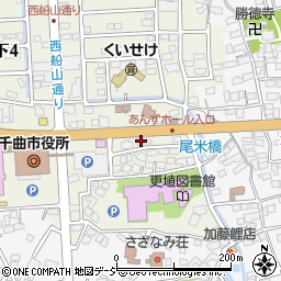 長野県千曲市杭瀬下1丁目9周辺の地図