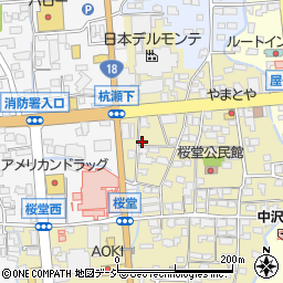 長野県千曲市桜堂482周辺の地図
