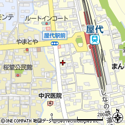 竹葉亭駅前本店周辺の地図