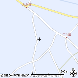 長野県大町市平二ツ屋2558周辺の地図