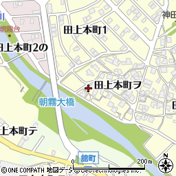 石川県金沢市田上本町ヲ8周辺の地図
