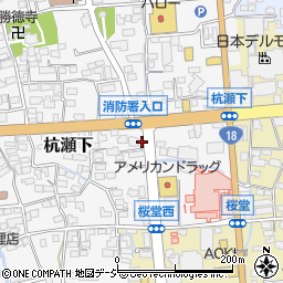 長野県千曲市杭瀬下77-3周辺の地図