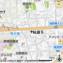 長野県千曲市杭瀬下210周辺の地図