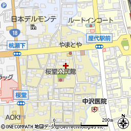 長野県千曲市桜堂499周辺の地図