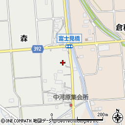 長野県千曲市森683-1周辺の地図