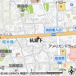 長野県千曲市杭瀬下190周辺の地図