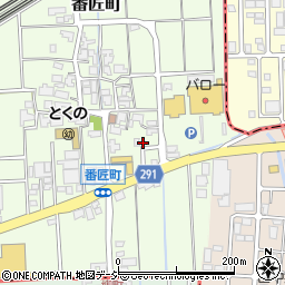 石川県白山市番匠町128-6周辺の地図