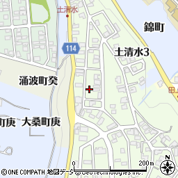 石川県金沢市土清水3丁目23周辺の地図