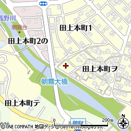 石川県金沢市田上本町ヲ4周辺の地図