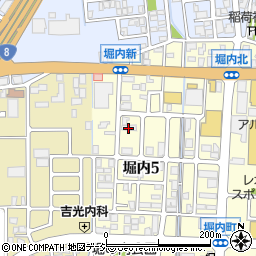 金沢ドアー周辺の地図