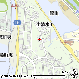 石川県金沢市土清水3丁目70周辺の地図