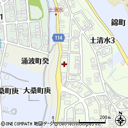 石川県金沢市土清水3丁目217周辺の地図