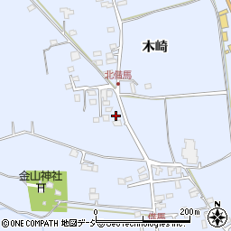 長野県大町市平木崎7736周辺の地図