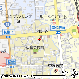 長野県千曲市桜堂506周辺の地図