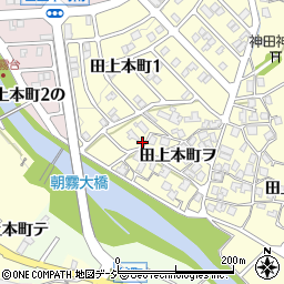 石川県金沢市田上本町ヲ43-1周辺の地図