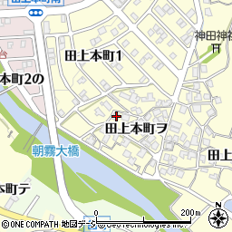 石川県金沢市田上本町ヲ45周辺の地図