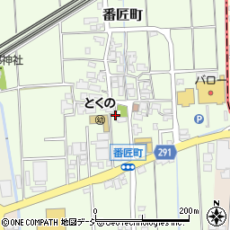 石川県白山市番匠町210周辺の地図