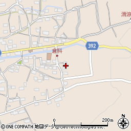 倉科神社周辺の地図