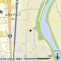 栃木県宇都宮市川田町1309周辺の地図