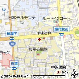 長野県千曲市桜堂512周辺の地図