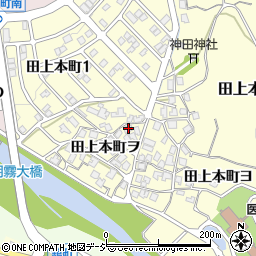 石川県金沢市田上本町ヲ70周辺の地図