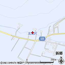 長野県大町市平二ツ屋2147周辺の地図