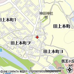 石川県金沢市田上本町ヲ103-2周辺の地図