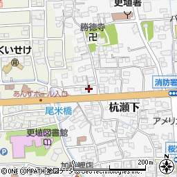 長野県千曲市杭瀬下172周辺の地図