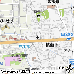長野県千曲市杭瀬下172周辺の地図